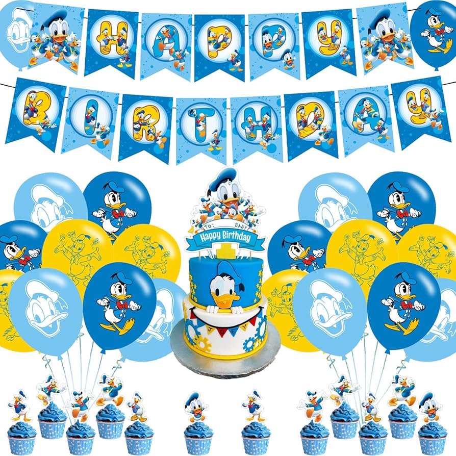 Amazon.co.jp: ドナルドダック パーティーデコレーション 誕生日